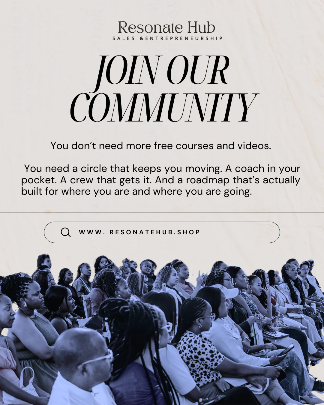 Resonate Hub+ Membership Club